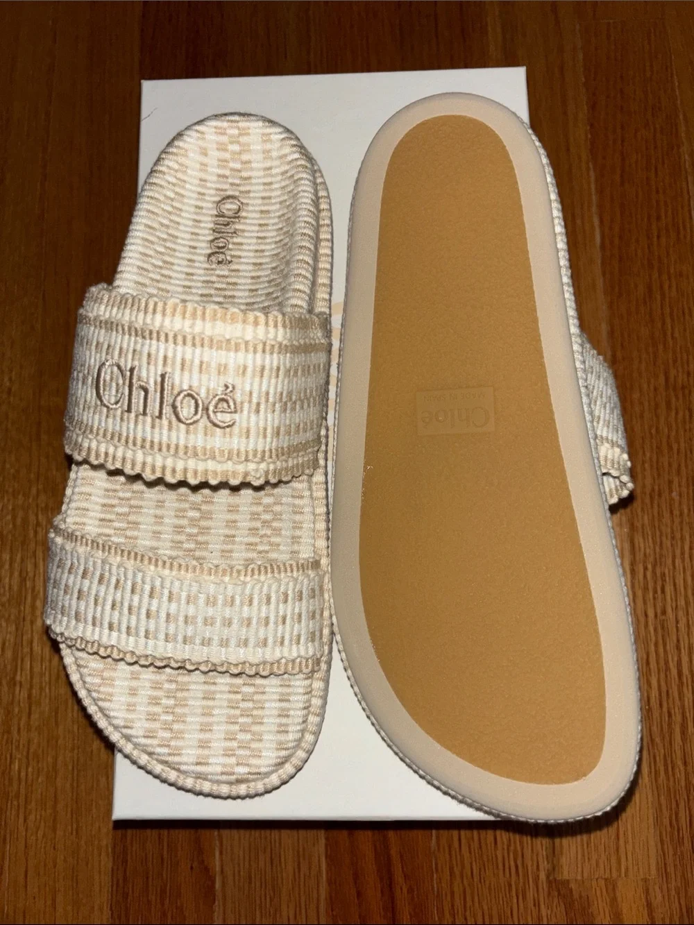 Chloe Rori Woven Slides